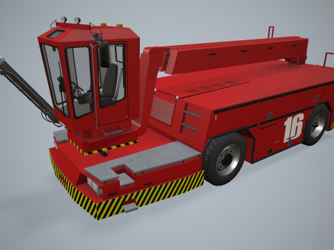 Camion de dégivrage pour avions --352-- Modèle 3D