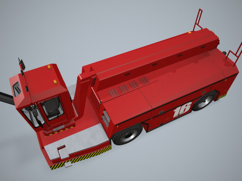 Camion de dégivrage pour avions --352-- Modèle 3D