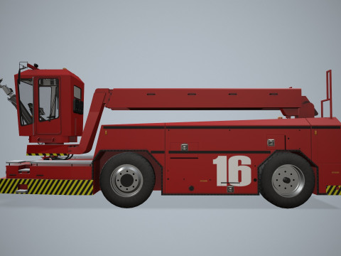 Camion de dégivrage pour avions --352-- Modèle 3D