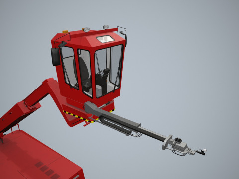 Camion de dégivrage pour avions --352-- Modèle 3D