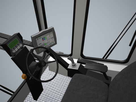 Camion de dégivrage pour avions --352-- Modèle 3D