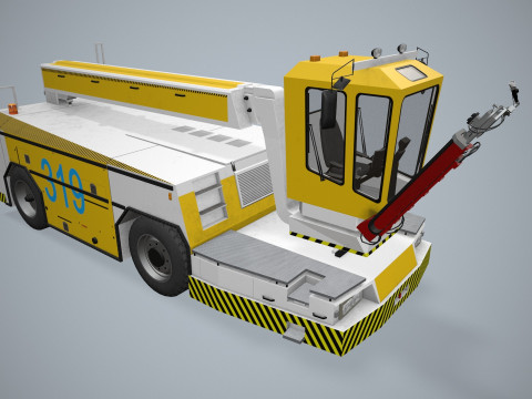 Caminhão descongelador de aeronaves --353-- Modelo 3D