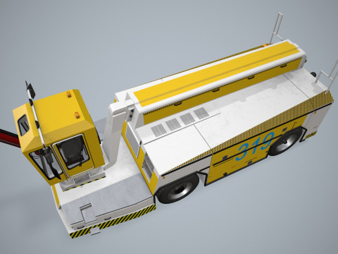 Caminhão descongelador de aeronaves --353-- Modelo 3D