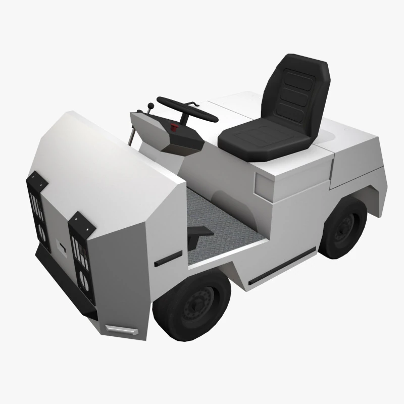 Traktor Bagasi --354-- Model 3D .c4d .max .obj .3ds .fbx .stl .blend