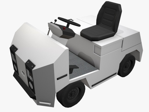 Gepäckschlepper --354-- 3D Modell