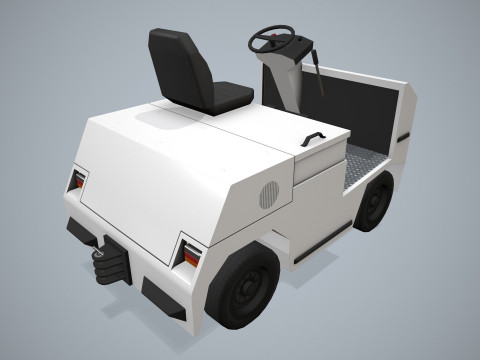 Bagaj Traktörü --354-- 3D Model