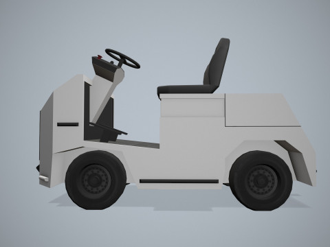 Bagaj Traktörü --354-- 3D Model