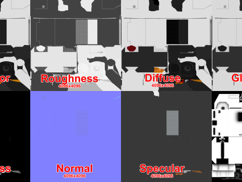 Bagaj Traktörü --354-- 3D Model