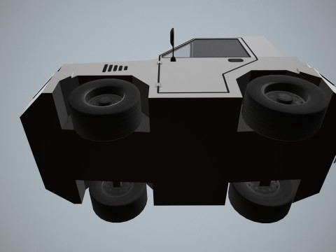 Bagaj Traktörü --356-- 3D Model