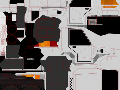 Bagaj Traktörü --356-- 3D Model