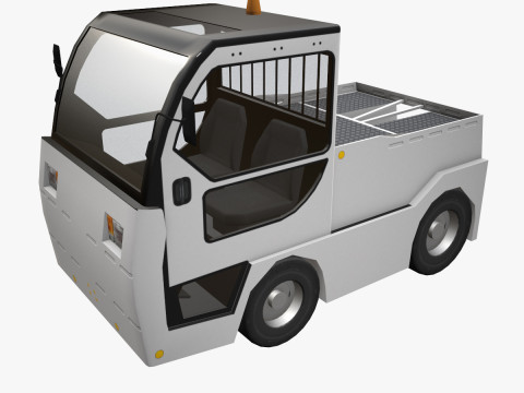 Gepäckschlepper --357-- 3D Modell