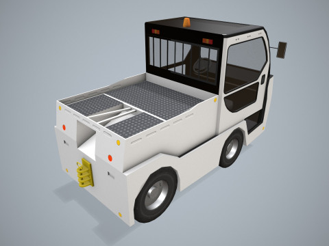 Gepäckschlepper --357-- 3D Modell
