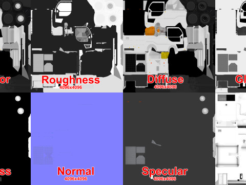 Gepäckschlepper --357-- 3D Modell