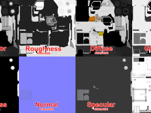 Trattore per bagagli --357-- Modello 3D