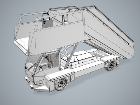 Airstair Vehicle --359-- 3D Model