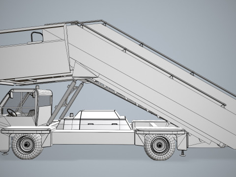 Airstair Vehicle --359-- 3D Model