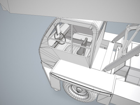 Airstair Vehicle --359-- 3D Model
