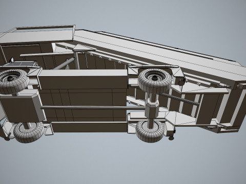 Airstair Vehicle --359-- 3D Model