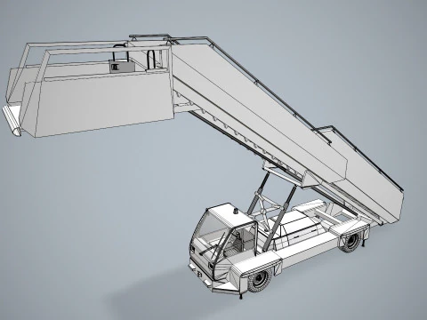 Airstair Vehicle --359-- 3D Model