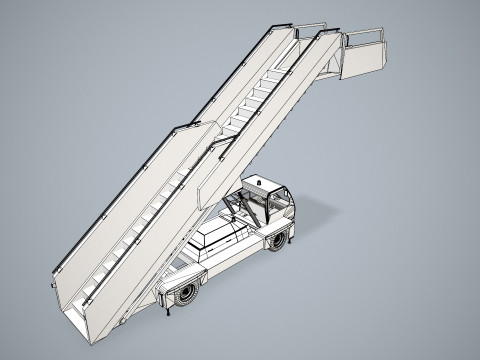 Airstair Vehicle --359-- 3D Model