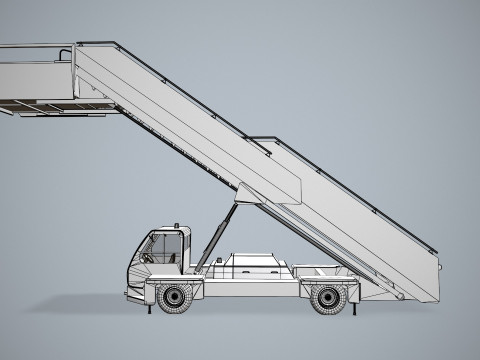 Airstair Vehicle --359-- 3D Model