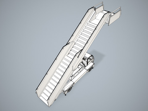 Airstair Vehicle --359-- 3D Model