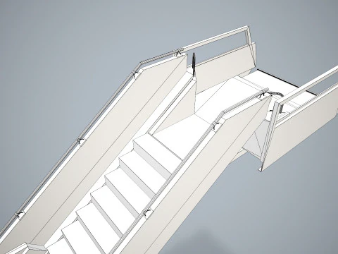 Airstair Vehicle --359-- 3D Model