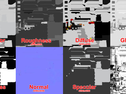 Airstair Vehicle --359-- 3D Model