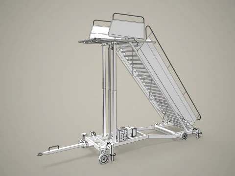 Tangga Udara --361-- Model 3D