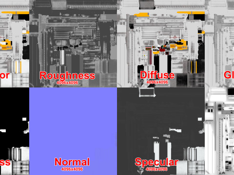 Airstair --361-- 3D Model