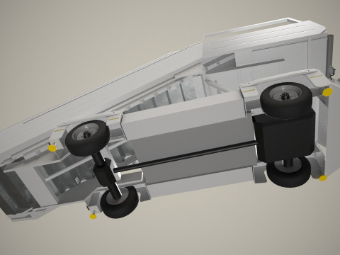 Airstair Vehicle --362-- 3D Модель