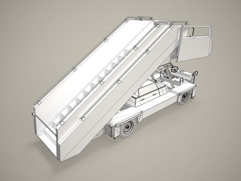Airstair Vehicle --362-- 3D Модель