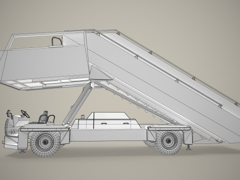 Airstair Vehicle --362-- 3D Модель