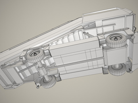 Airstair Vehicle --362-- 3D Модель