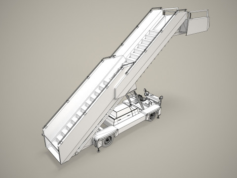 Airstair Vehicle --362-- 3D Модель