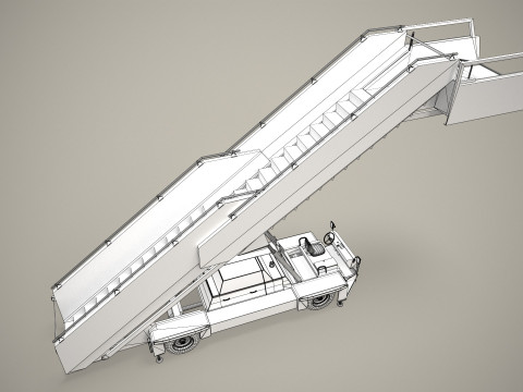 Airstair Vehicle --362-- 3D Модель