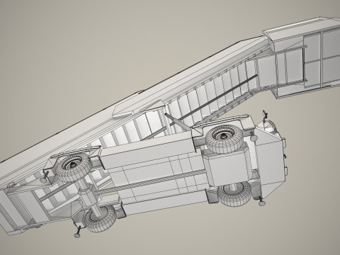 Airstair Vehicle --362-- 3D Модель