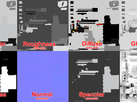 Airstair Vehicle --362-- 3D Модель