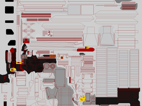 Airstair Vehicle --362-- 3D Модель