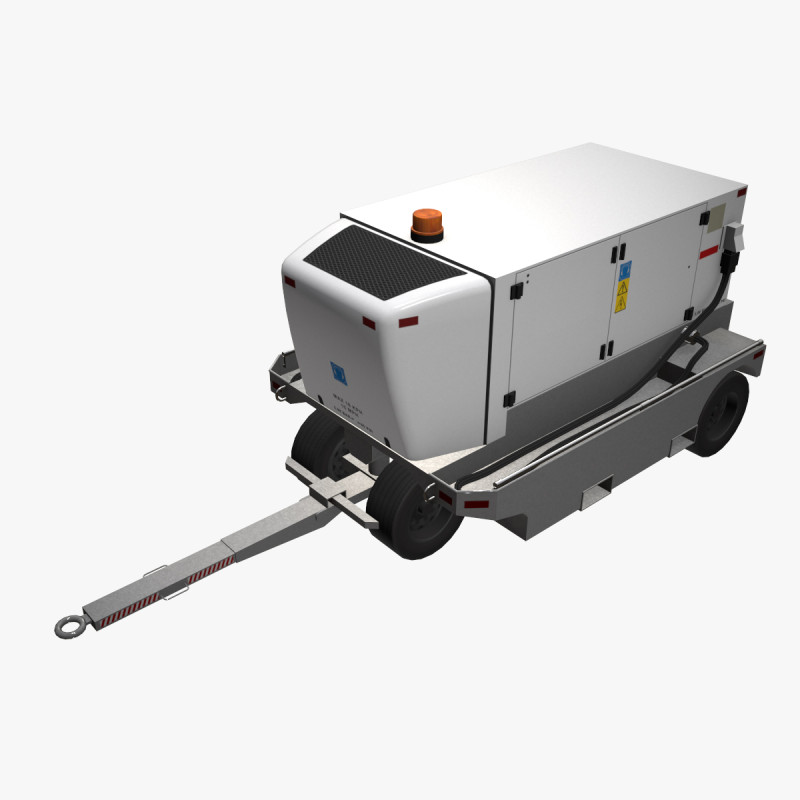 Ground Power Unit --365-- 3D Model .c4d .max .obj .3ds .fbx .stl .blend 