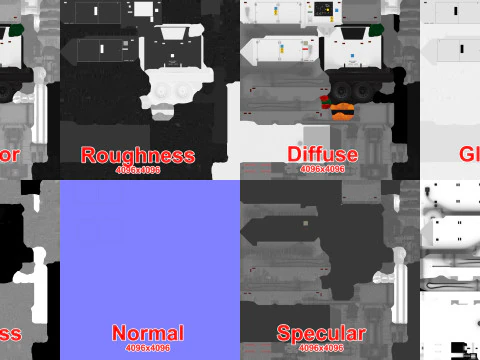 Unit Tenaga Darat --365-- Model 3D