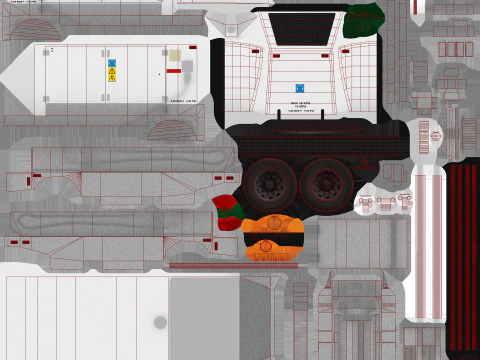 Unit Tenaga Darat --365-- Model 3D