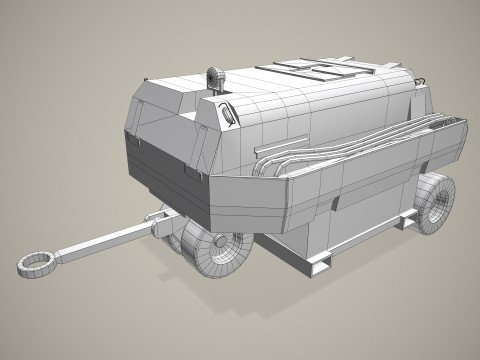 Ground Power Unit --366-- 3D Model