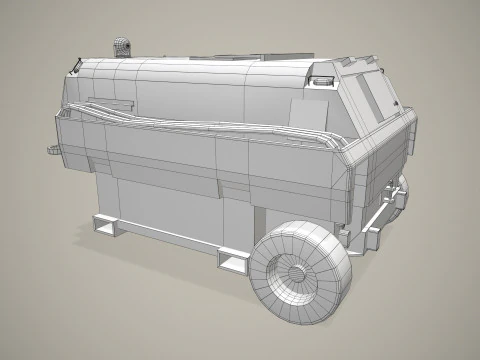Ground Power Unit --366-- 3D Model