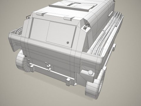 Ground Power Unit --366-- 3D Model