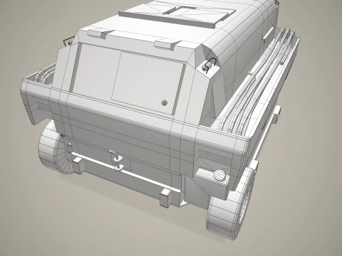 Ground Power Unit --366-- 3D Model