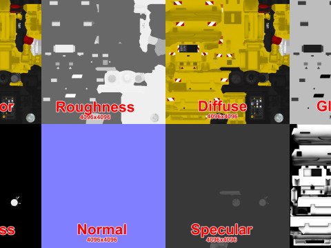 Ground Power Unit --366-- 3D Model