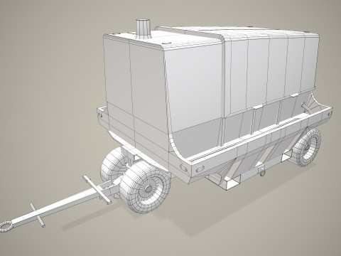 Ground Power Unit --367-- 3D Model
