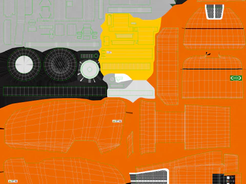 地上電源ユニット --368-- 3Dモデル