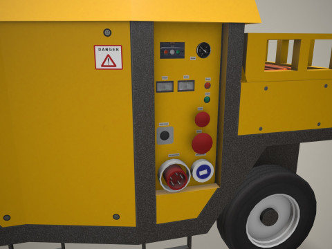 Ground Power Unit --369-- 3D Model